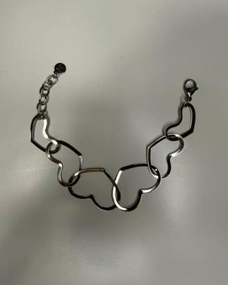 🔹 BRACCIALE FINITURA ARGENTO