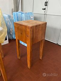 Ceppi in Legno da Macellaio