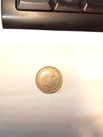 Spagna Moneta da 5 Ptas del 1957