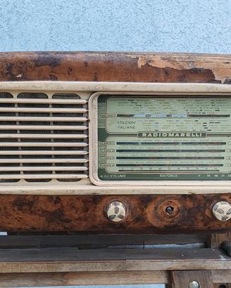 radio d'epoca radiomarelli mod. 122