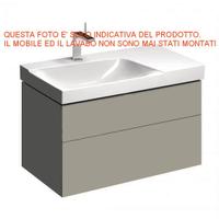 Geberit xeno2 - lavabo e mobile grigio opaco
