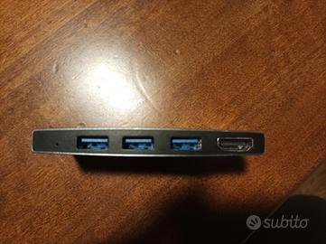 porta USB HDMI Microsoft surface pro 