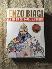 "La storia dei popoli a fumetti" di Enzo Biagi