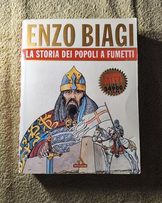 "La storia dei popoli a fumetti" di Enzo Biagi
