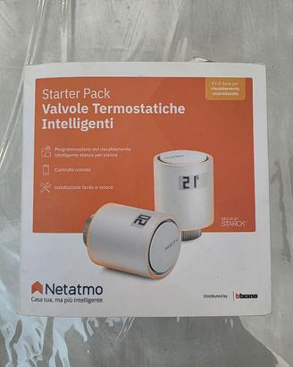 Valvole Termostatiche Netatmo Wi-Fi