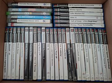 Lotto di 37 giochi per ps2 e ps3 alcuni sigillati