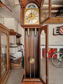 Orologio a Pendolo  in Legno di Radica, classico 