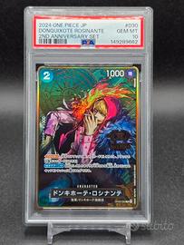 PSA 10 Donquixote Rosinante OP05-030 2nd Ann.sary