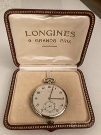 Orologio Longines in acciaio da tasca