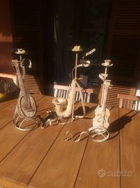 3 candelabri musicali