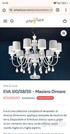 lampadario Eva s 10