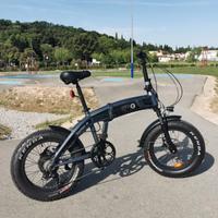 City E-Bike, EMG BOMBER X FOLDABLE FAT BIKE, 20"