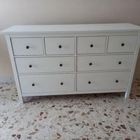 CASSETTIERA IKEA MODELLI HEMNES CON 8 CASSETTI 