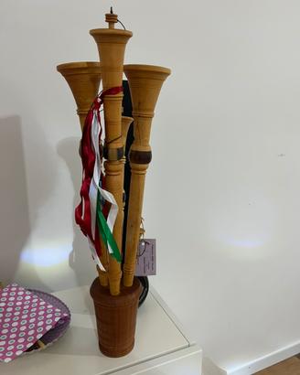 Zampogna fatta a mano