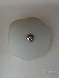 Applique lampada vetro da parete