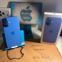 Iphone 16 blue in garanzia