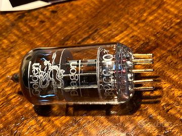 ECC82 Golden Dragon triodo