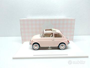 Fiat 500 L Rosa del 1968 Norev - 1/18 Tanomodels