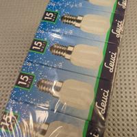 10 lampadine piccola pera 15w E14 made in ITALY