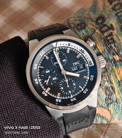 iwc aquatimer chronograph 42mm no box and card 