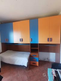 cameretta arredata 3 posti letto