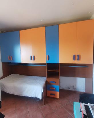 cameretta arredata 3 posti letto