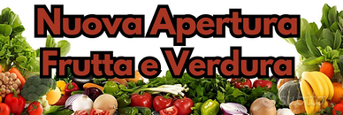 STRISCIONE PUBBLICITARIO 3x1m PVC FRUTTA E VERDURA
