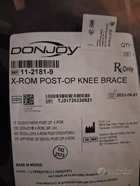 Tutore Ginocchio Post-Operatorio DonJoy X-ROM 