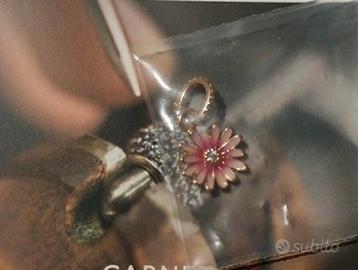 PANDORA 788771C01 Charm pendente Margherita rosa