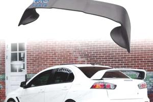SPOILER MITSUBISHI LANCER MK8 07-15 SEDAN LOOK EVO