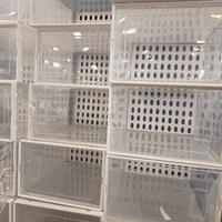 scarpiera 18 ripiani colore bianca 