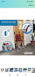 sedia a rotelle per disabili