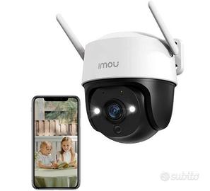 5MP Telecamera Wi-Fi Esterno, Telecamera WiFi 3K, 