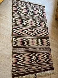 Antico tappeto sardo a  Fiamma ( ( Nule)