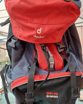🎒 Zaino Deuter Aircontact 55+10 – 65L | Trekking,
