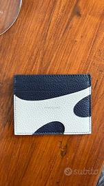 Portacarte Ferragamo in pelle cut-out