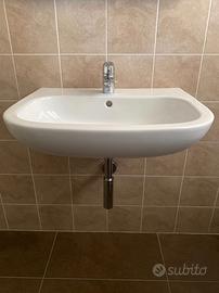 Lavabo sospeso Duravit + Rubinetto Hansgrohe