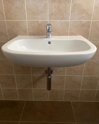Lavabo sospeso Duravit + Rubinetto Hansgrohe