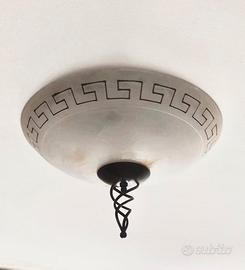 Coppia di lampadari etnici