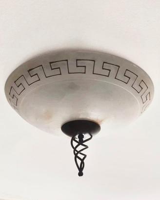 Coppia di lampadari etnici