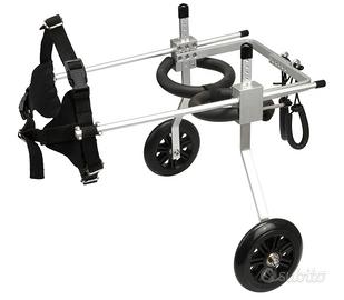 Sedia a rotelle per cani