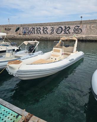 gommone gommomarine 6.20  motore 40 cv mercury 