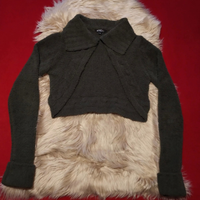 Coprispalle verde scuro per donna