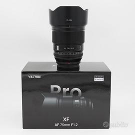 Viltrox AF 75mm f1.2 Pro Fujifilm Usato