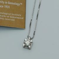 COLLANA ORO DIAMANTE 0.56 CT K IF