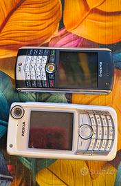Lotto telefoni Vintage Nokia 6630 BlackBarry Pearl
