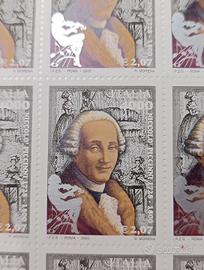 Foglio 50 francobolli Nicolò Piccinni