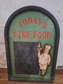 lavagna da bar è cucina