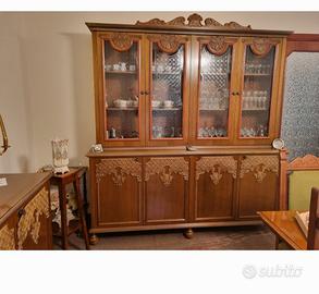 Credenza legno soggiorno vintage