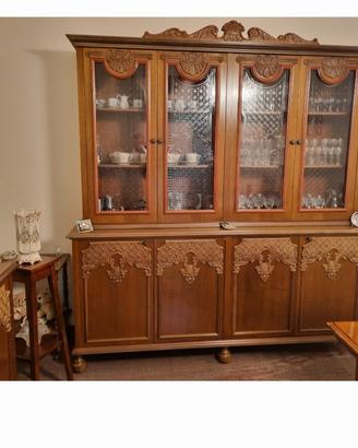 Credenza legno soggiorno vintage